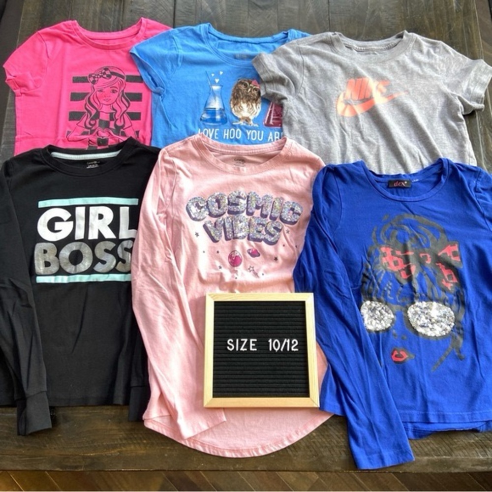 Six girls top sz 10-12